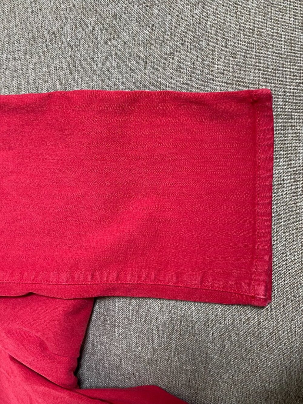 Chico's SLIMMING Girlfriend Ankle Jeans Women's 3 (US 16) High Rise Red Casual - Picture 7 of 16